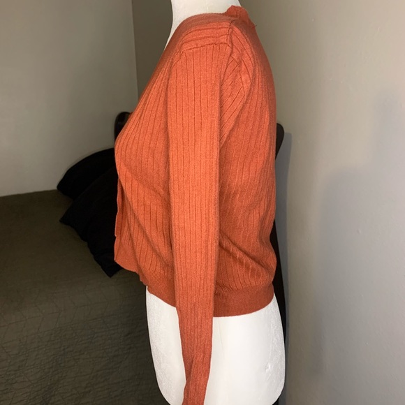 ✨NEW✨Button Front Rib-knit Cardigan - Picture 6 of 12